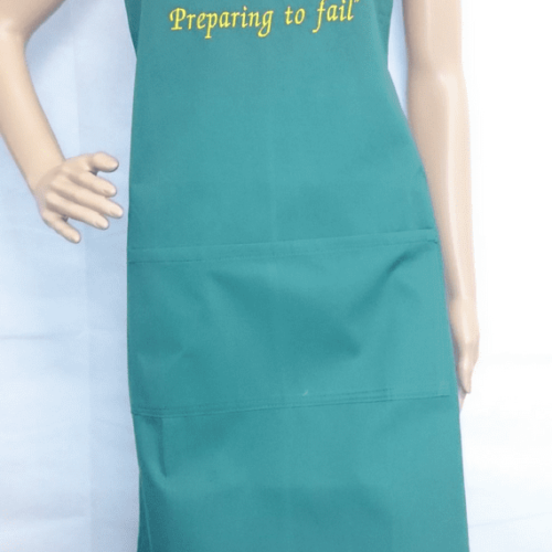 Adult Novelty Bib Aprons in ‘Failing to Prepare’ design