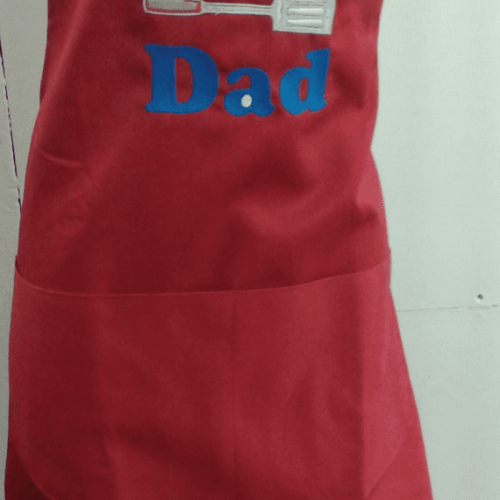 Adult Novelty Bib Aprons with ‘Chef Dad’ Motif