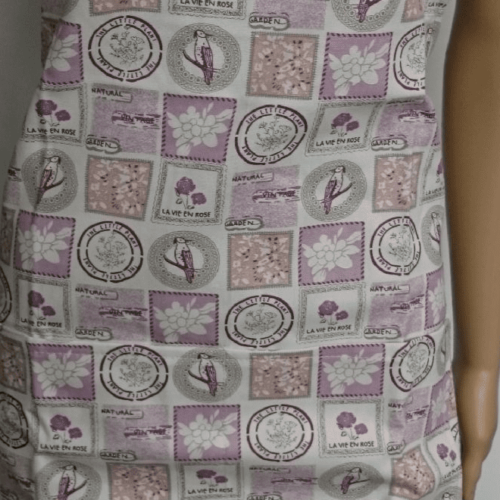 Exclusive Adult Aprons in ‘Stamp Collection’ Design