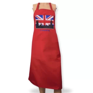 Adult Novelty Bib Aprons Embroidered with London Motif