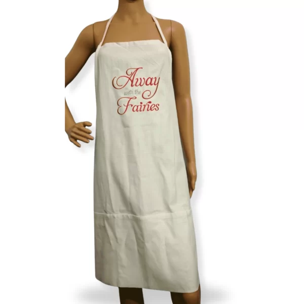 Adult Novelty Bib Aprons in Away with the Fairies design