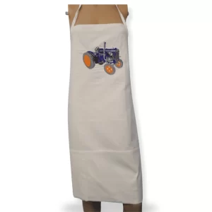 Adult Novelty Bib Aprons with Embroidered Motif of ‘Tractor’