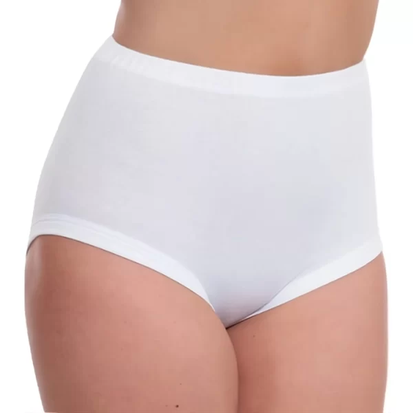 Ladies Cotton Interlock Cuff Leg Briefs