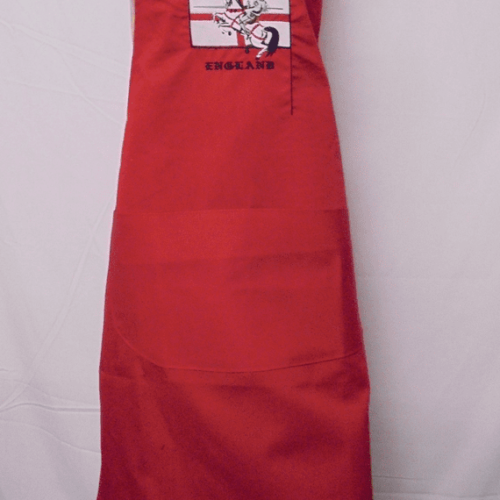 Adult Novelty Bib Aprons Embroidered with Saint George Motif