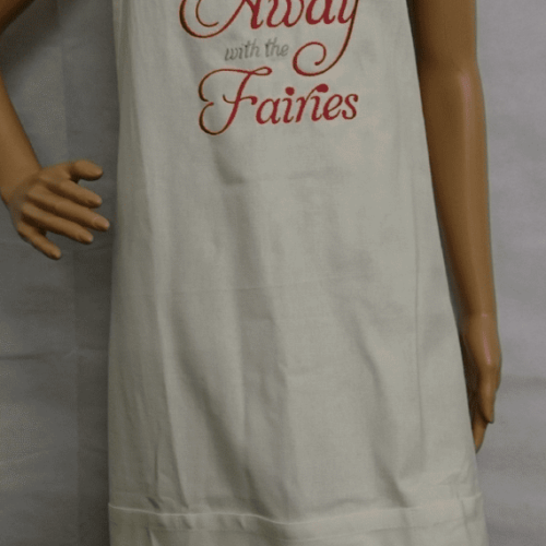 Adult Novelty Bib Aprons in Away with the Fairies design