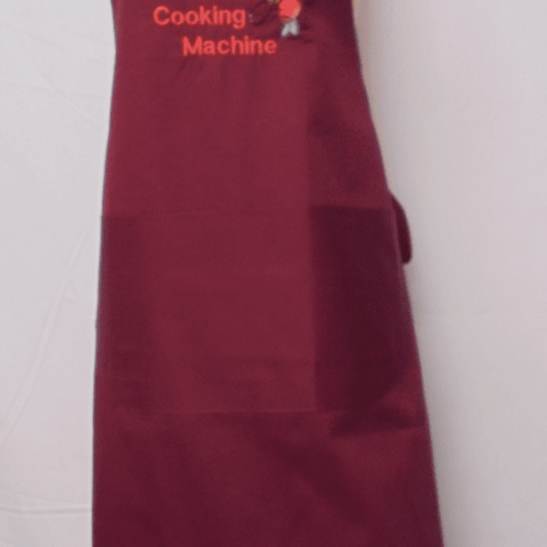 Adult Novelty Bib Aprons in Lean, Mean Cooking Machine