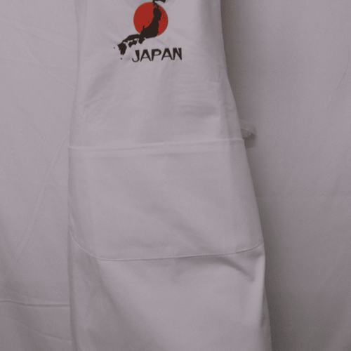 Adult Novelty Bib Aprons with Japan Embroidered Motif