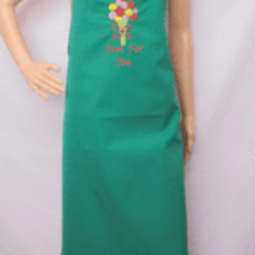 Mothers Day Aprons with Bunch of Flowers