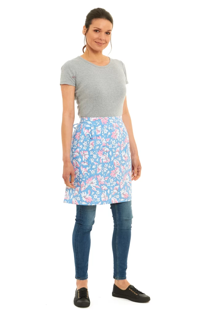 Floral Half Apron