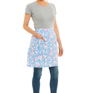 Floral Half Apron