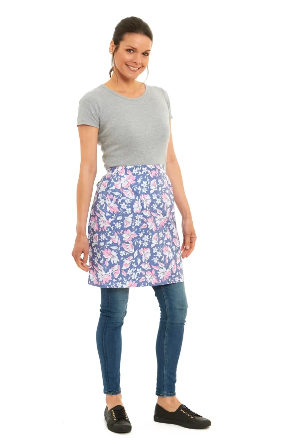 Floral Waist Apron